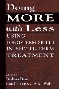 Enlarge image Cover: Doing More With Less - Jason Aronson Publishers