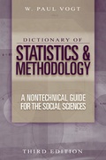 Cover: Dictionary of Statistics and Methodology - SAGE Publications Inc