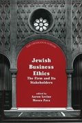 Cover: Jewish Business Ethics - Jason Aronson Publishers