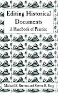 Cover: Editing Historical Documents - AltaMira Press