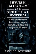 Cover: Jewish Liturgy as a Spiritual System - Jason Aronson Publishers
