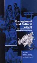 Cover: Management and Cultural Values - SAGE Publications Inc