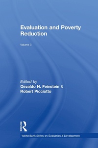 Enlarge image Cover: Evaluation and Poverty Reduction - Transaction Publishers