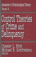 Cover: Control Theories of Crime and Delinquency - Transaction Publishers