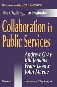 Enlarge image Cover: Collaboration in Public Services - Transaction Publishers