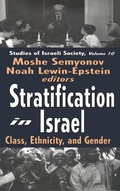 Cover: Stratification in Israel - Transaction Publishers