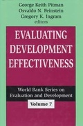 Cover: Evaluating Development Effectiveness - Transaction Publishers