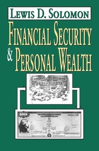 Bild vergrößern Bild: Financial Security and Personal Wealth - Transaction Publishers