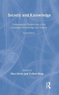 Enlarge image Cover: Society and Knowledge - Transaction Publishers
