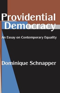 Enlarge image Cover: Providential Democracy - Transaction Publishers