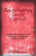Cover: Investigating Social Capital - SAGE Publications Inc