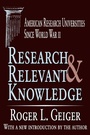 Cover: Research and Relevant Knowledge - Transaction Publishers