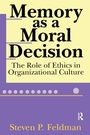Cover: Memory as a Moral Decision - Transaction Publishers