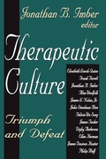 Cover: Therapeutic Culture - Transaction Publishers