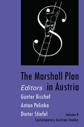 Cover: The Marshall Plan in Austria - Transaction Publishers
