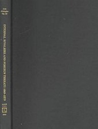 Abbildung von: Internal Rivalries and Foreign Threats 1869-1879 - Transaction Publishers
