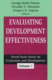 Enlarge image Cover: Evaluating Development Effectiveness - Transaction Publishers