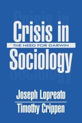 Cover: Crisis in Sociology - Transaction Publishers