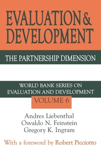 Enlarge image Cover: Evaluation and Development - Transaction Publishers