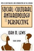 Cover: Social and Cultural Anthropology in Perspective - Transaction Publishers