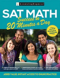 Enlarge image Cover: SAT Math Success in 20 Minutes a Day - Learning Express Llc