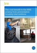 Cover: The Health Cost-benefits of Adapting Housing for Disabled and Vulnerable People - IHS BRE Press