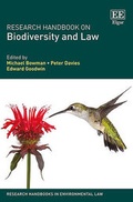 Abbildung von: Research Handbook on Biodiversity and Law - Edward Elgar Publishing