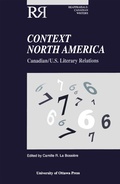 Cover: Context North America - University of Ottawa Press