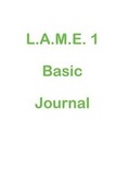 Cover: L.A.M.E. 1 Basic Journal - Lionell Inc