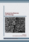 Cover: Engineering Materials and Tribology XXIV - Trans Tech Publications Ltd