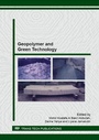Cover: Geopolymer and Green Technology - Trans Tech Publications Ltd