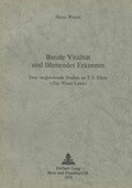 Cover: Banale Vitalit&auml;t und l&auml;hmendes Erkennen - Peter Lang Verlag