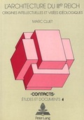 Cover: L'architecture du IIIe Reich - Peter Lang Verlag