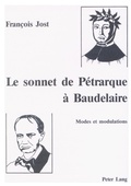 Bild: Le sonnet de P&eacute;trarque &agrave; Baudelaire - Peter Lang Verlag