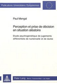 Abbildung von: Perception et prise de décision en situation aléatoire - Peter Lang Verlag