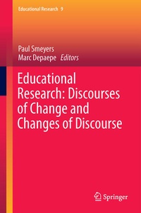 Enlarge image Cover: Educational Research: Discourses of Change and Changes of Discourse - Springer