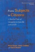 Cover: From Subjects to Citizens - University of Ottawa Press
