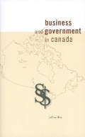 Cover: Business and Government in Canada - University of Ottawa Press