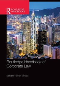 Abbildung von: Routledge Handbook of Corporate Law - Routledge