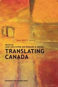 Cover: Translating Canada - University of Ottawa Press