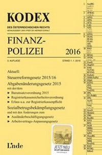 Abbildung von: KODEX Finanzpolizei 2016 - Linde