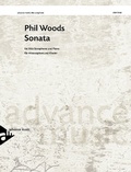 Cover: Sonata for alto sax and piano - advance music
