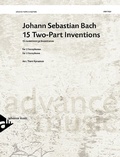 Cover: 15 zweistimmige Inventionen - advance music