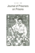 Cover: Journal of Prisoners on Prisons V9 #1 - University of Ottawa Press