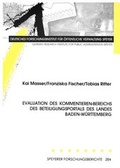 Cover: Evaluation des Kommentieren-Bereichs des Beteiligungsportals des Landes Baden-W&uuml;rttemberg - Deutsches Forschungsinstitut f&uuml;r &ouml;ffentliche Verwaltung Speyer