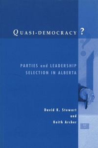 Enlarge image Cover: Quasi-Democracy? - University of British Columbia Press