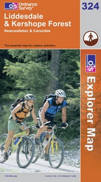 Abbildung von: Liddesdale and Kershope Forest - Ordnance Survey