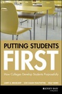 Cover: Putting Students First - Jossey-Bass