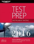 Cover: Instrument Rating Test Prep 2016 - Aviation Supplies & Academics Inc
