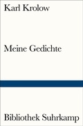 Cover: Meine Gedichte - Suhrkamp